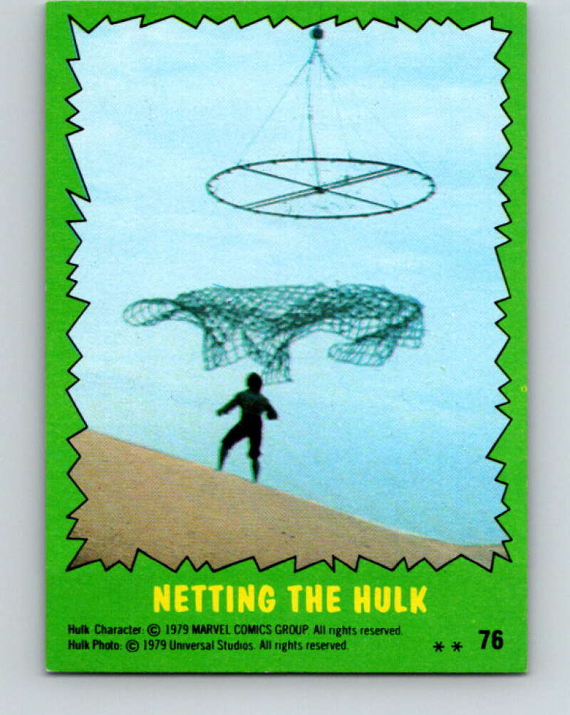 1979 Marvel Incredibale Hulk #76 Netting the Hulk V35085