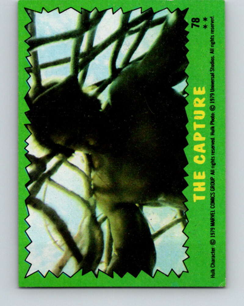 1979 Marvel Incredibale Hulk #78 The Capture V35091