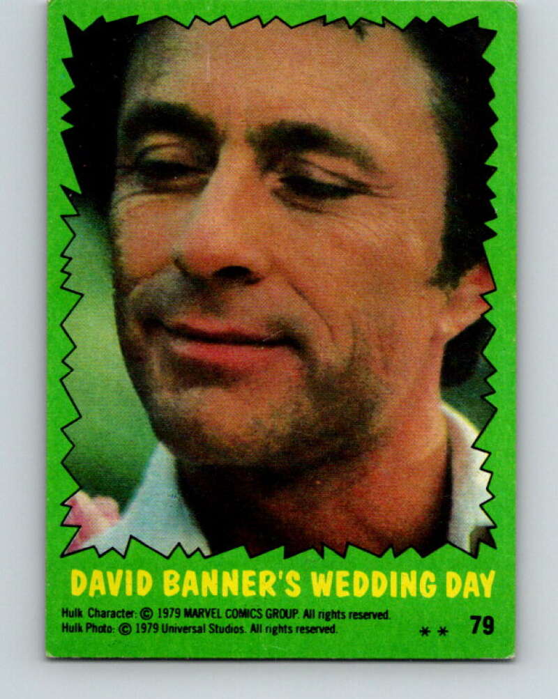 1979 Marvel Incredibale Hulk #79 David Banner's Wedding Day V35093