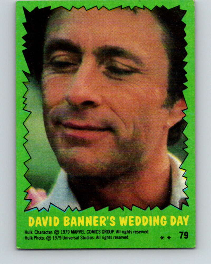1979 Marvel Incredibale Hulk #79 David Banner's Wedding Day V35094