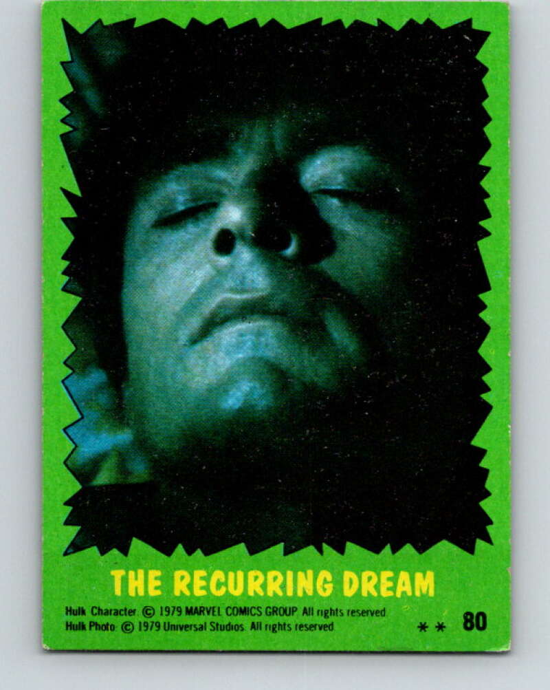 1979 Marvel Incredibale Hulk #80 The Recurring Dream V35096