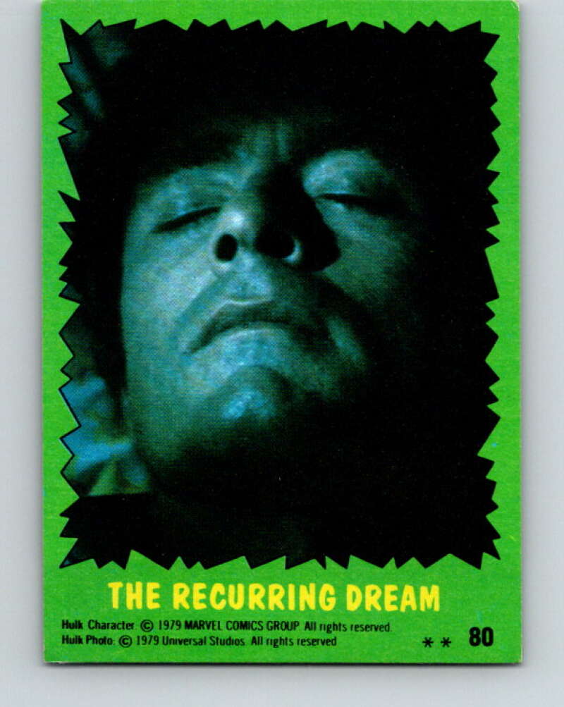 1979 Marvel Incredibale Hulk #80 The Recurring Dream V35097