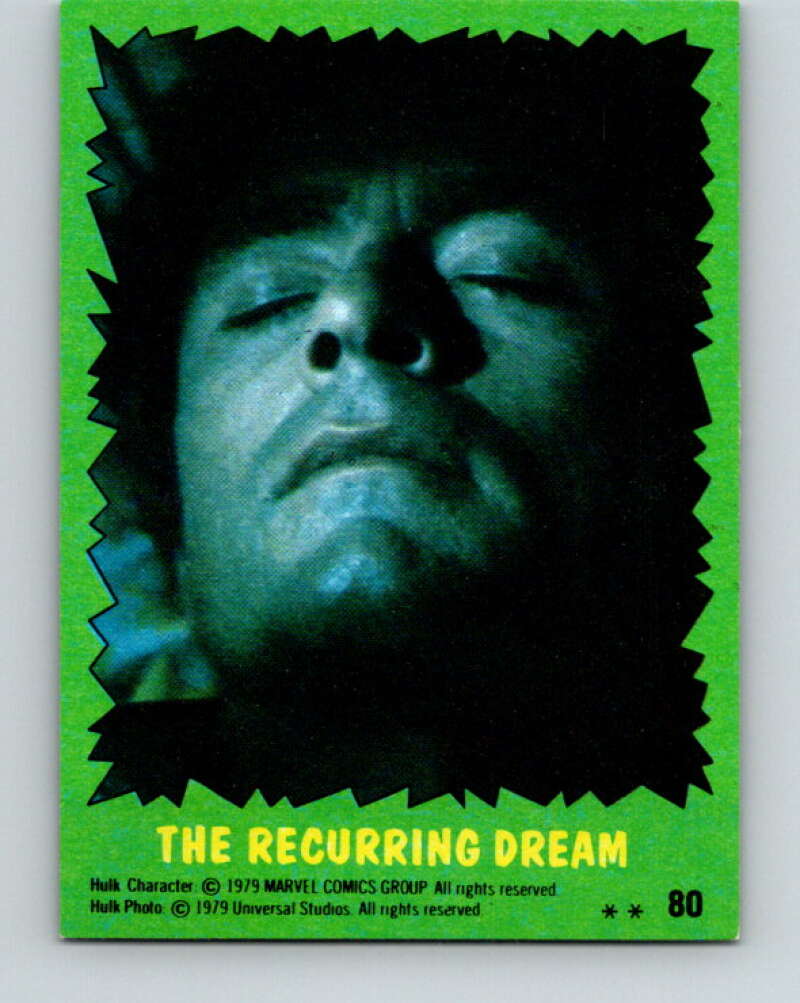 1979 Marvel Incredibale Hulk #80 The Recurring Dream V35098