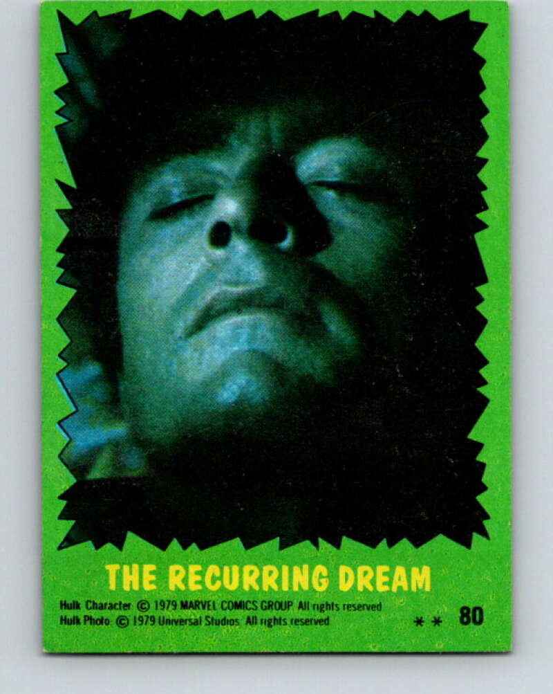 1979 Marvel Incredibale Hulk #80 The Recurring Dream V35100