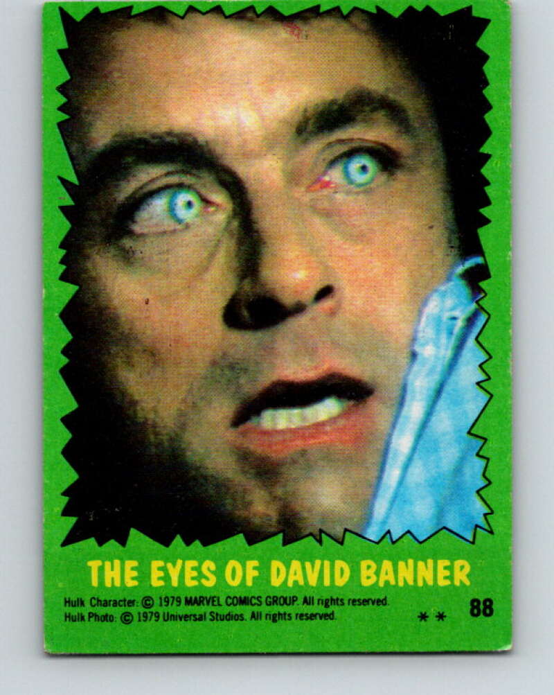 1979 Marvel Incredibale Hulk #88 The Eyes of David Banner V35130