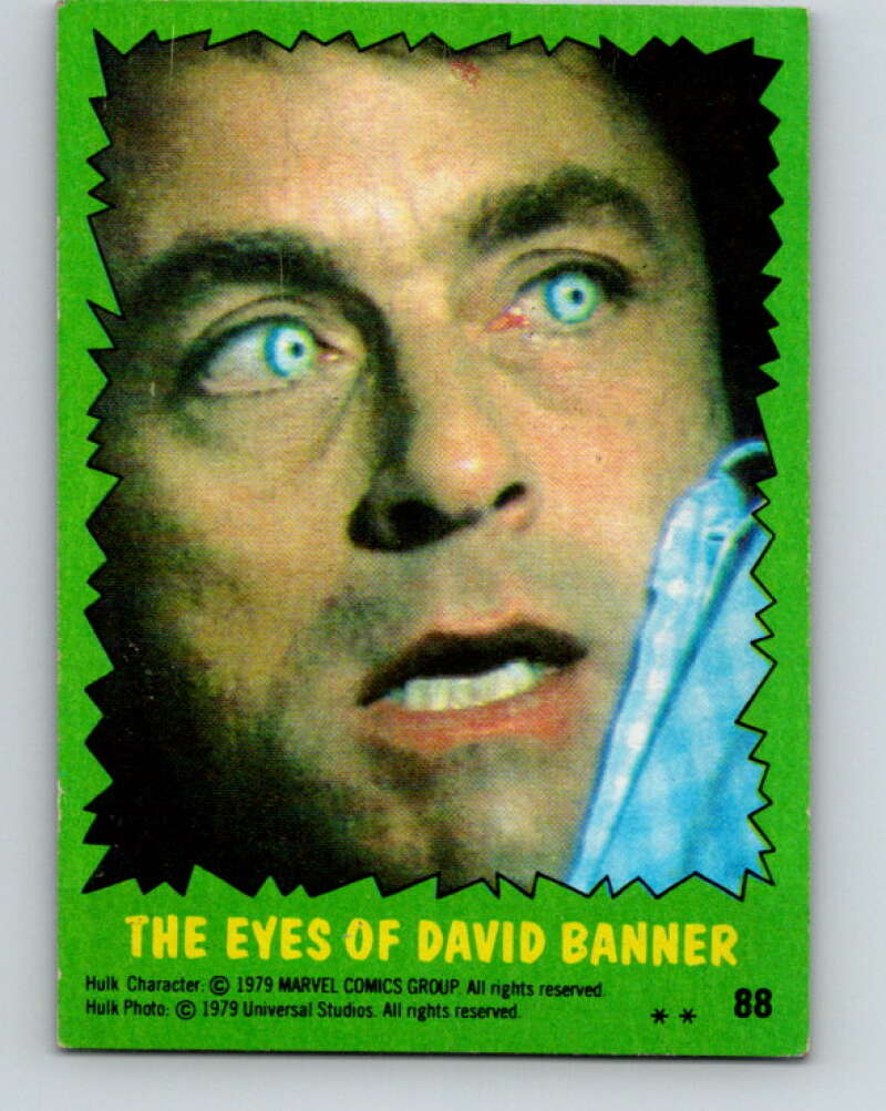 1979 Marvel Incredibale Hulk #88 The Eyes of David Banner V35131