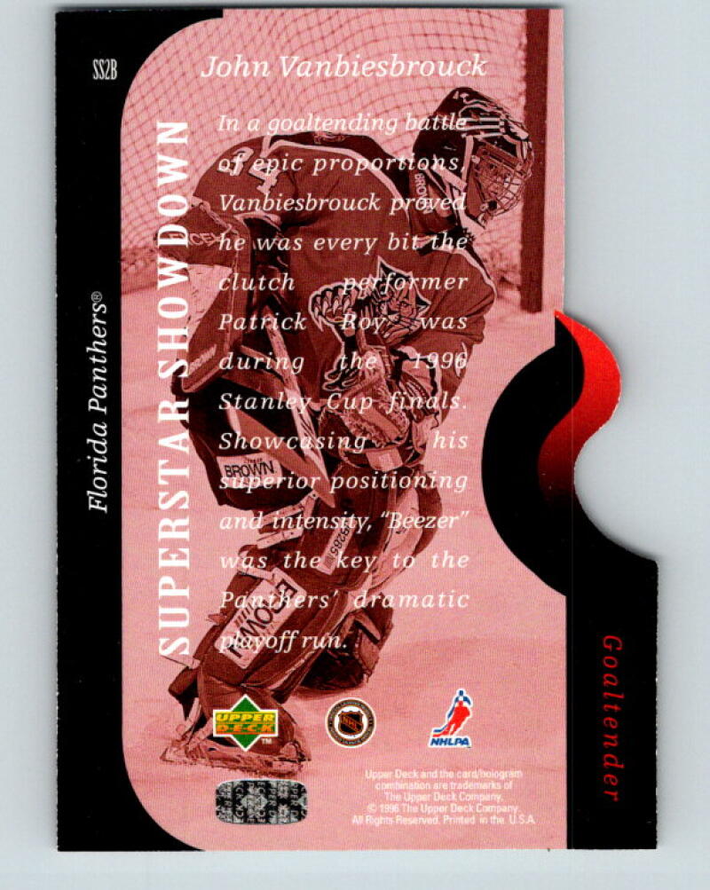 1996-97 Upper Deck Superstar Showdown #SS2B John Vanbiesbrouck V35173