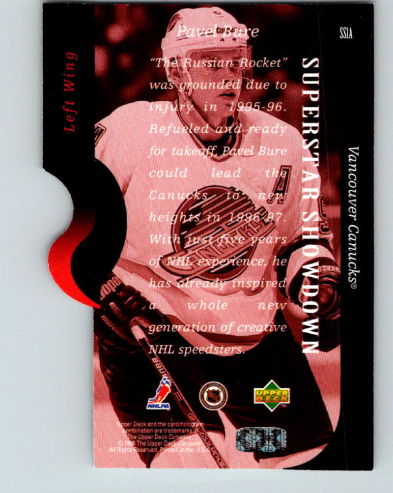 1996-97 Upper Deck Superstar Showdown #SS1A Pavel Bure V35175