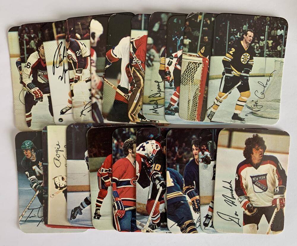 1977-78 O-Pee-Chee Glossy Hockey Complete Set 1-22 G-EX *Z006