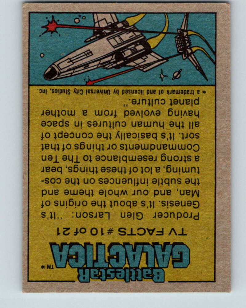 1978 Topps Battlestar Galactica #16 Doomsday on Caprica V35229