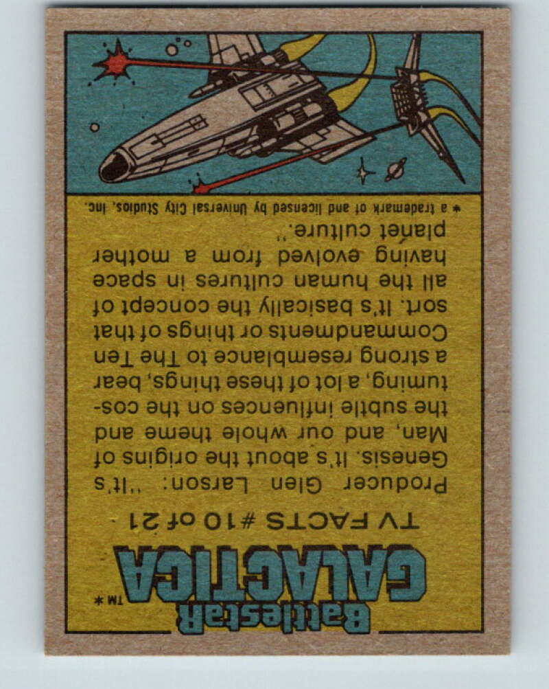 1978 Topps Battlestar Galactica #16 Doomsday on Caprica V35230