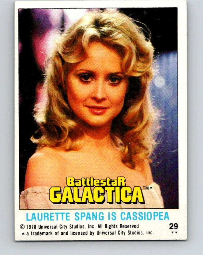 1978 Topps Battlestar Galactica #29 Laurette Spang Is Cassiopea V35259