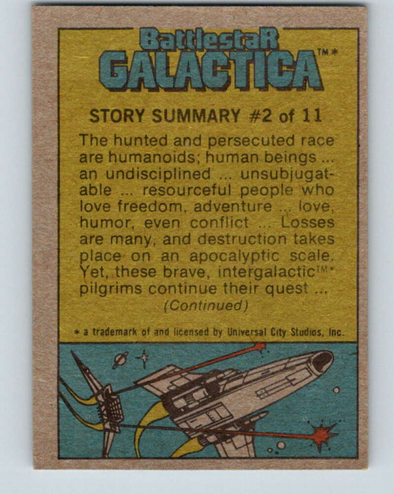 1978 Topps Battlestar Galactica #34 Muffit 2/the Cybernetic Daggit! V35266