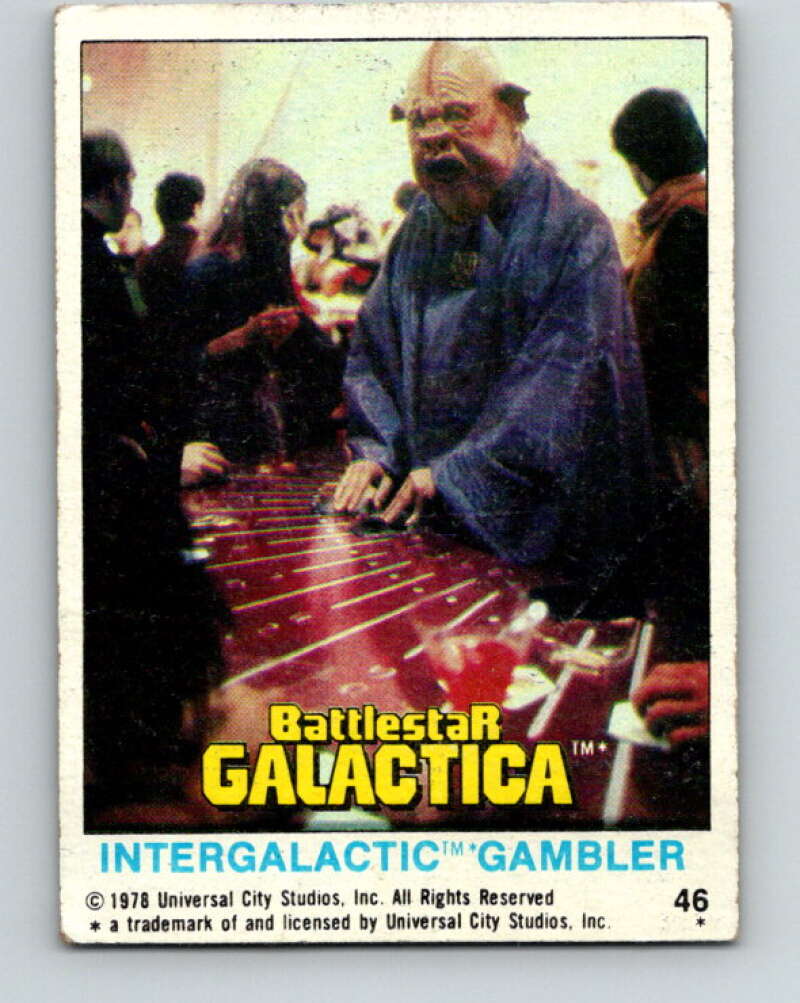 1978 Topps Battlestar Galactica #46 Intergalactic Gambler V35284