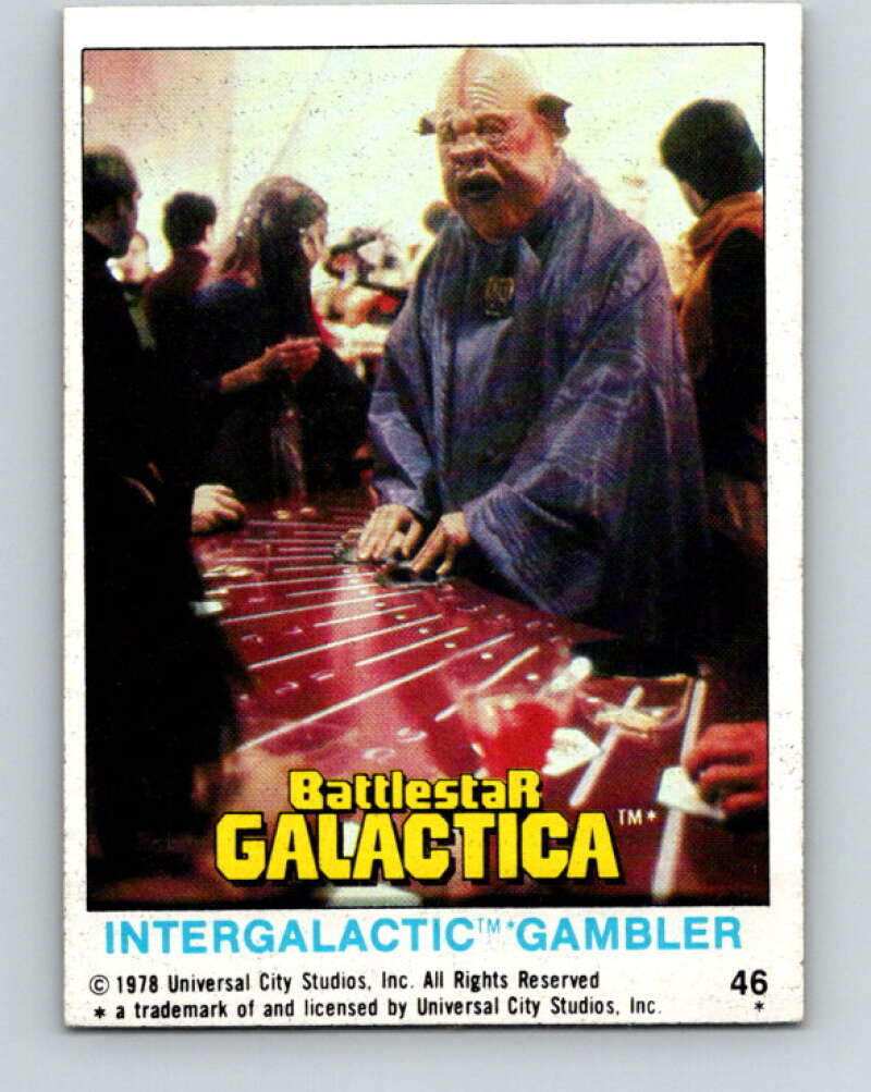 1978 Topps Battlestar Galactica #46 Intergalactic Gambler V35285