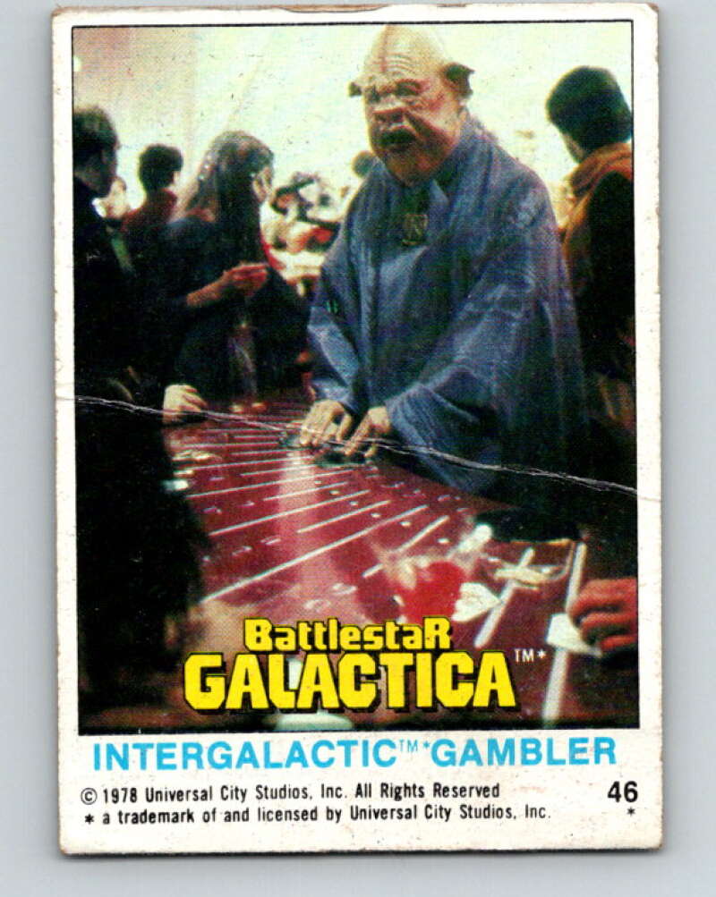 1978 Topps Battlestar Galactica #46 Intergalactic Gambler V35286