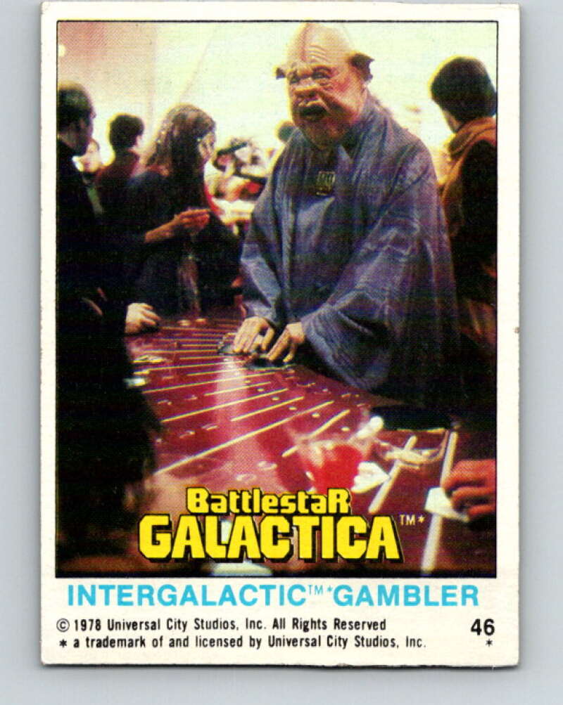 1978 Topps Battlestar Galactica #46 Intergalactic Gambler V35287
