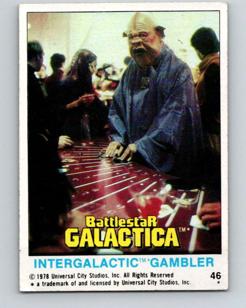 1978 Topps Battlestar Galactica #46 Intergalactic Gambler V35288