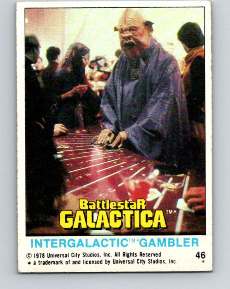 1978 Topps Battlestar Galactica #46 Intergalactic Gambler V35289