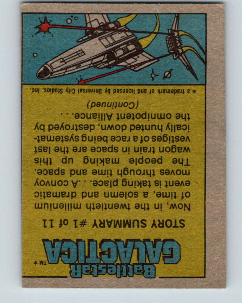 1978 Topps Battlestar Galactica #49 Behold... The Ovion Insectoids! V35295