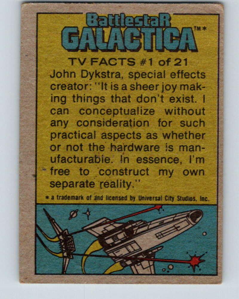 1978 Topps Battlestar Galactica #51 Boxey and Muffit Are Reunited! V35300