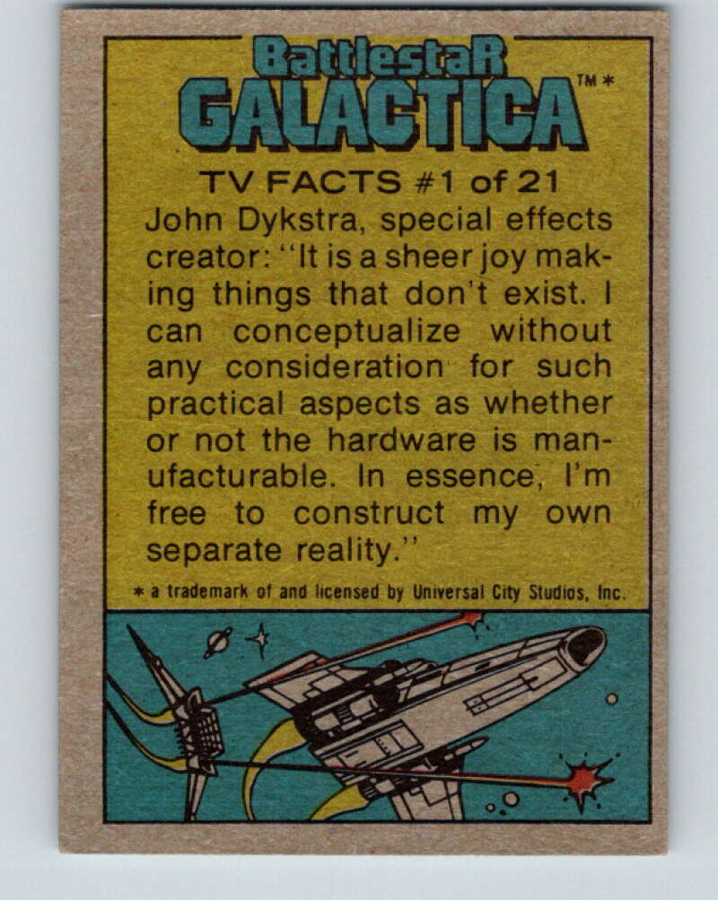 1978 Topps Battlestar Galactica #51 Boxey and Muffit Are Reunited! V35302