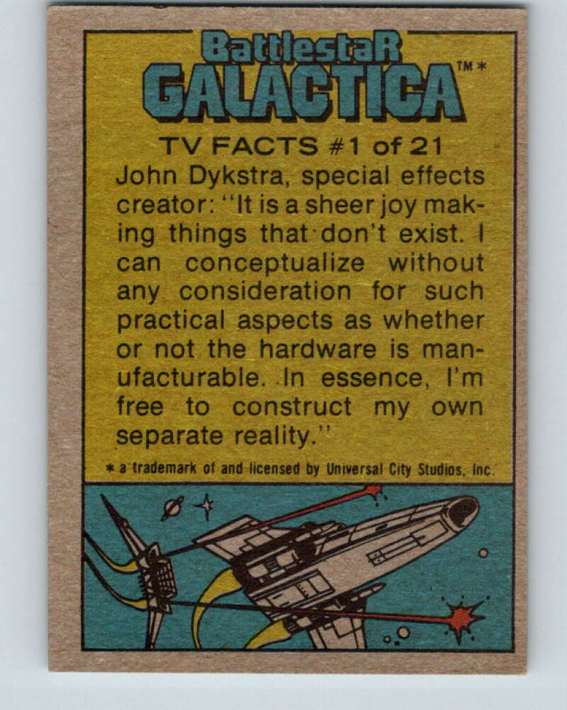 1978 Topps Battlestar Galactica #51 Boxey and Muffit Are Reunited! V35303