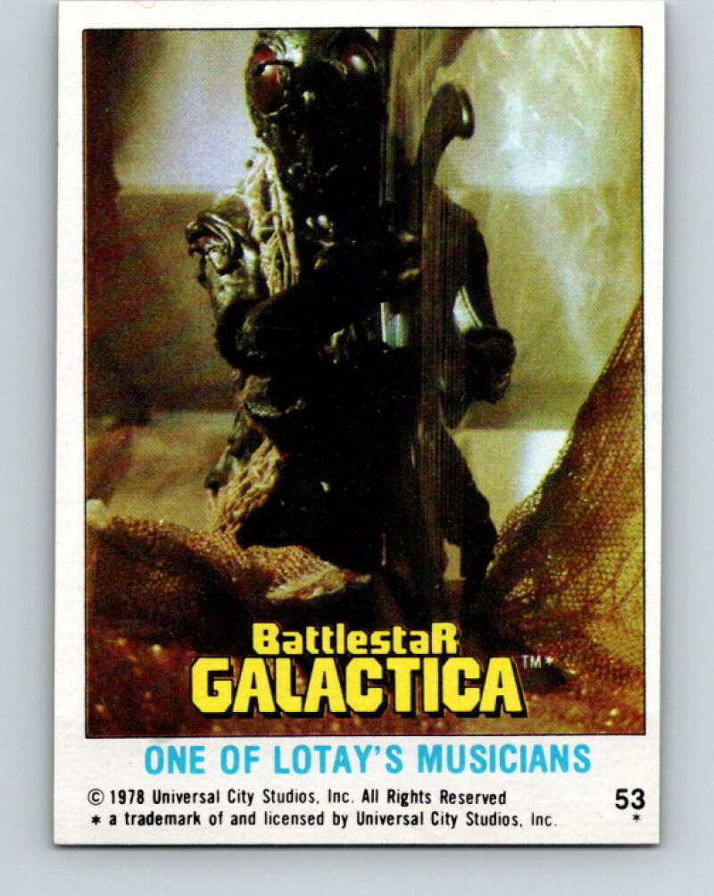 1978 Topps Battlestar Galactica #53 One of Lotay's Musicians V35306