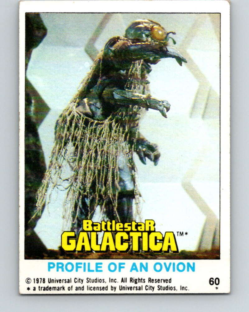 1978 Topps Battlestar Galactica #60 Profile of an Ovion V35318
