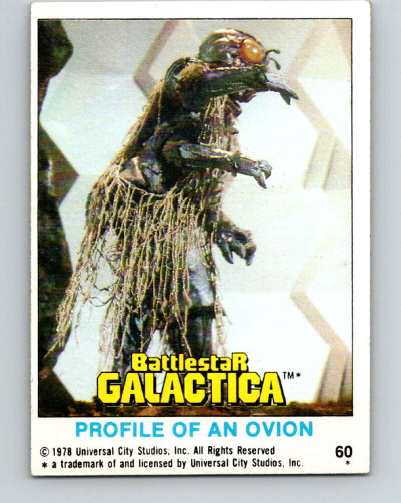 1978 Topps Battlestar Galactica #60 Profile of an Ovion V35319