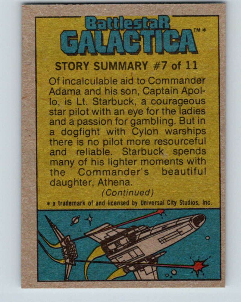 1978 Topps Battlestar Galactica #62 The Space Supremes V35321