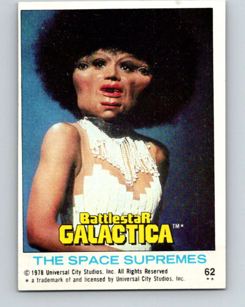1978 Topps Battlestar Galactica #62 The Space Supremes V35322