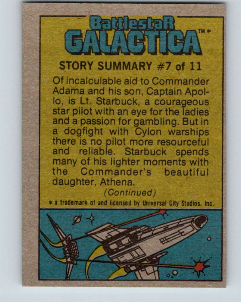 1978 Topps Battlestar Galactica #62 The Space Supremes V35322
