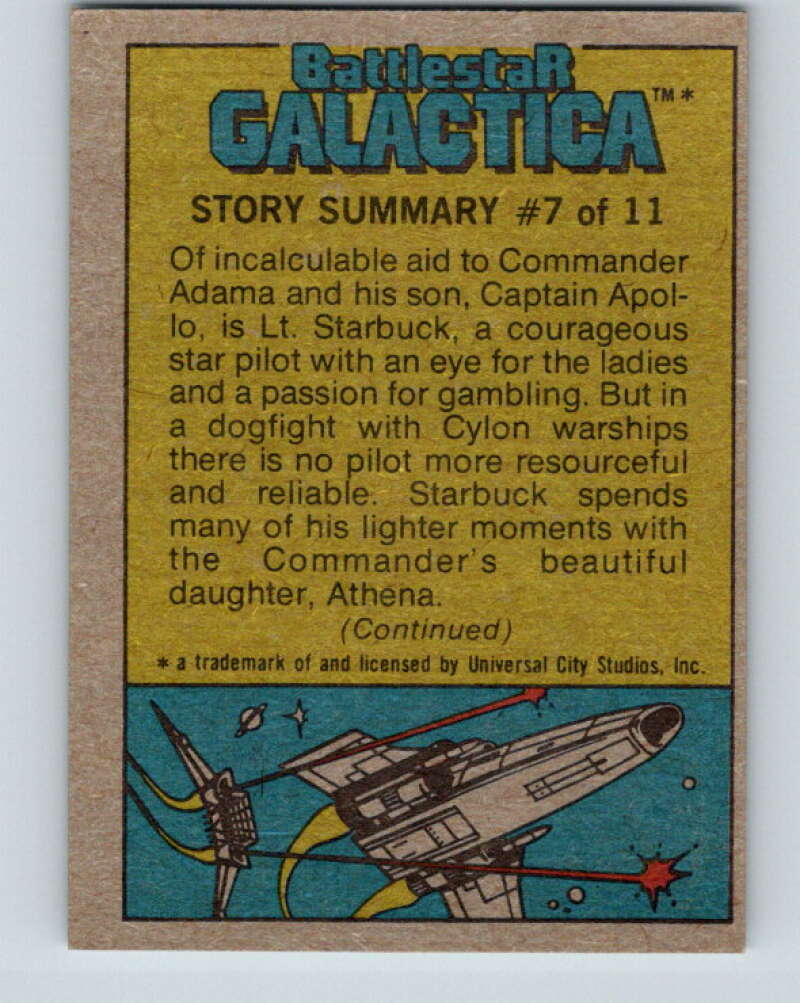 1978 Topps Battlestar Galactica #62 The Space Supremes V35324