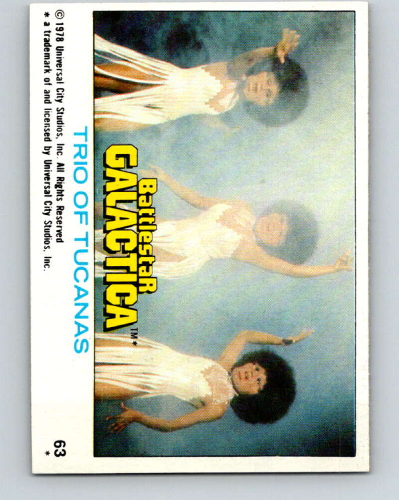 1978 Topps Battlestar Galactica #63 Trio of Tucanas V35325