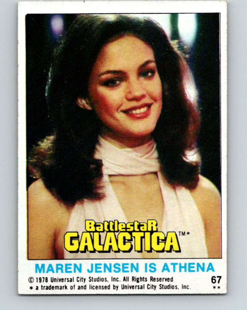 1978 Topps Battlestar Galactica #67 Maren Jensen Is Athena V35332
