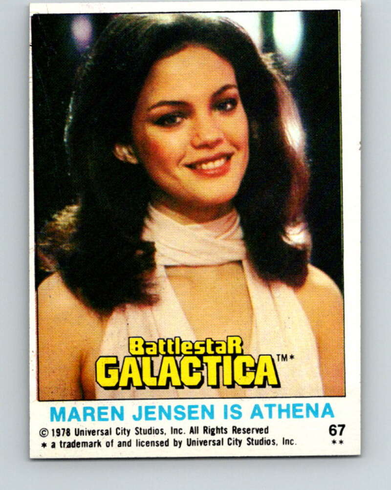 1978 Topps Battlestar Galactica #67 Maren Jensen Is Athena V35333
