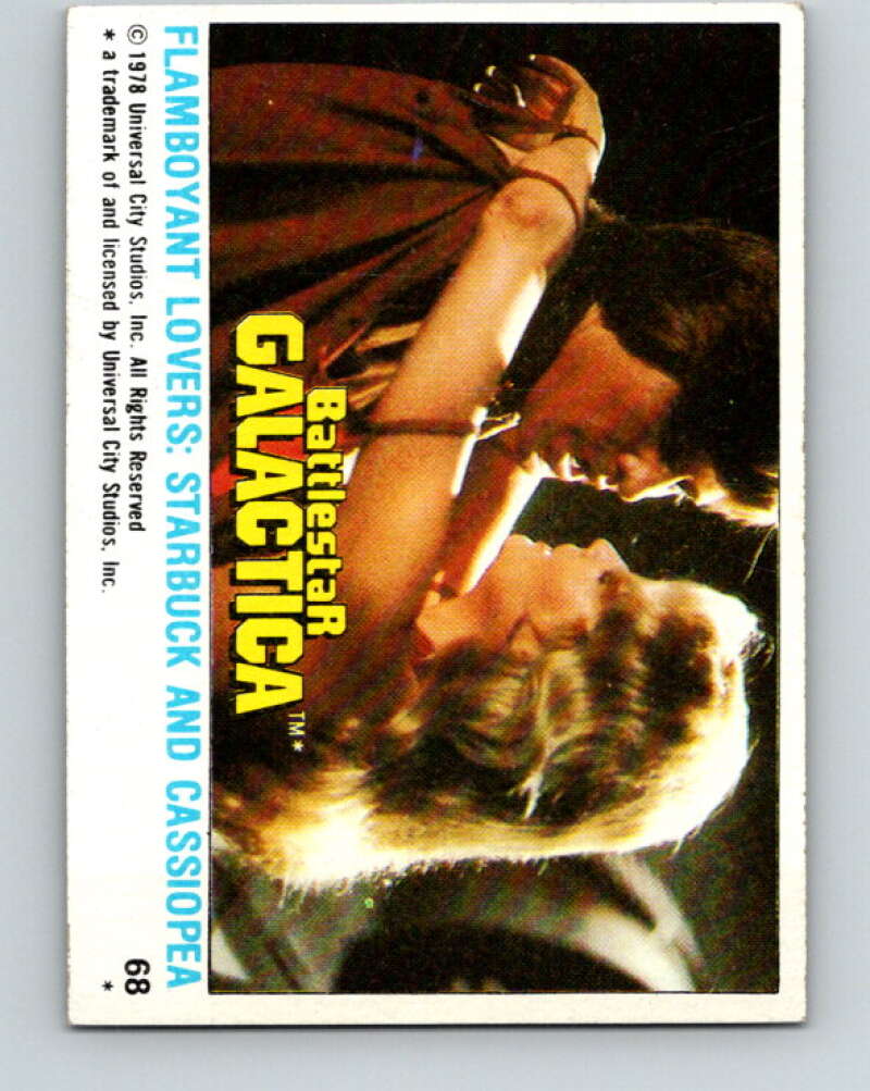1978 Topps Battlestar Galactica #68 Flamboyant Lovers: Cassiopea V35335