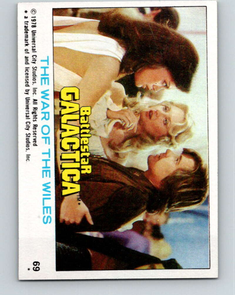 1978 Topps Battlestar Galactica #69 The War of the Wiles V35336