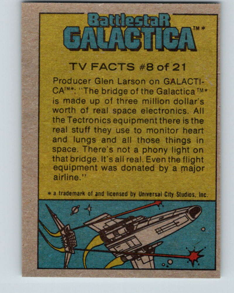 1978 Topps Battlestar Galactica #79 Attack of the Cylons! V35359