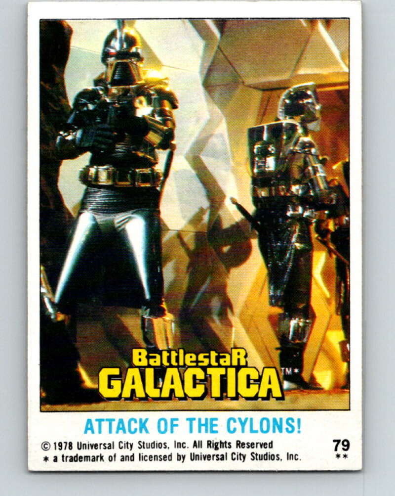 1978 Topps Battlestar Galactica #79 Attack of the Cylons! V35360