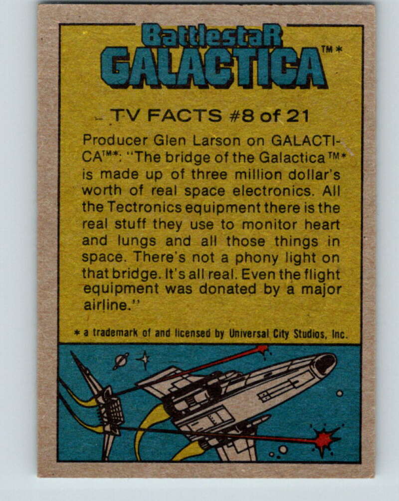 1978 Topps Battlestar Galactica #79 Attack of the Cylons! V35360