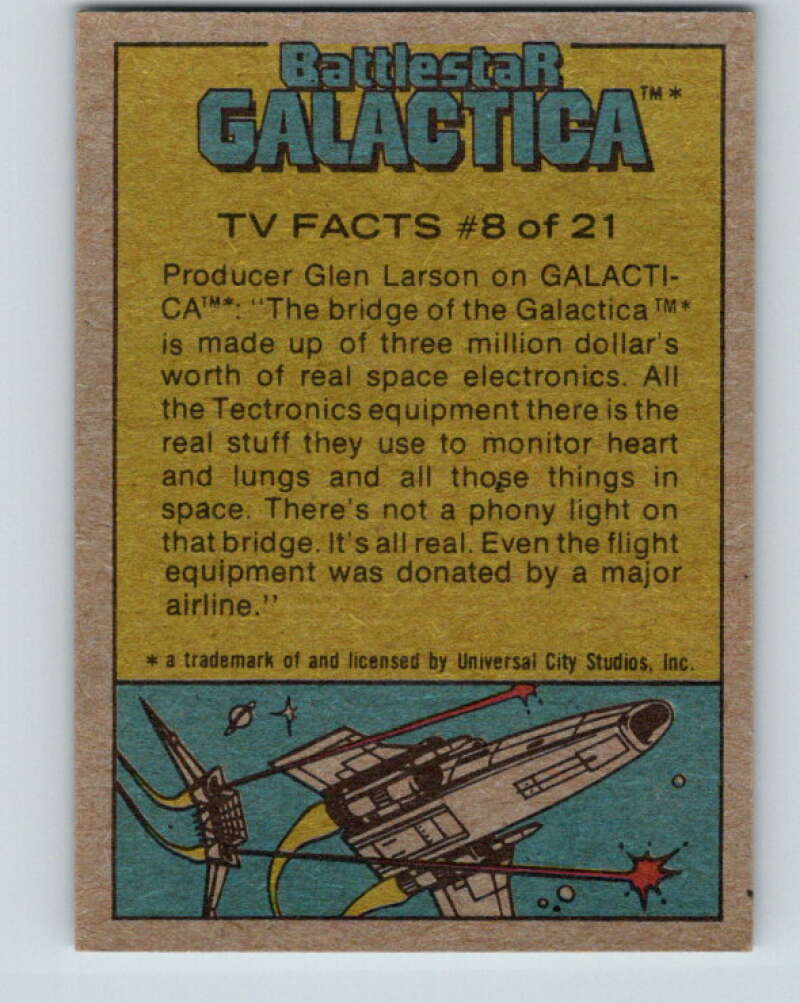 1978 Topps Battlestar Galactica #79 Attack of the Cylons! V35361