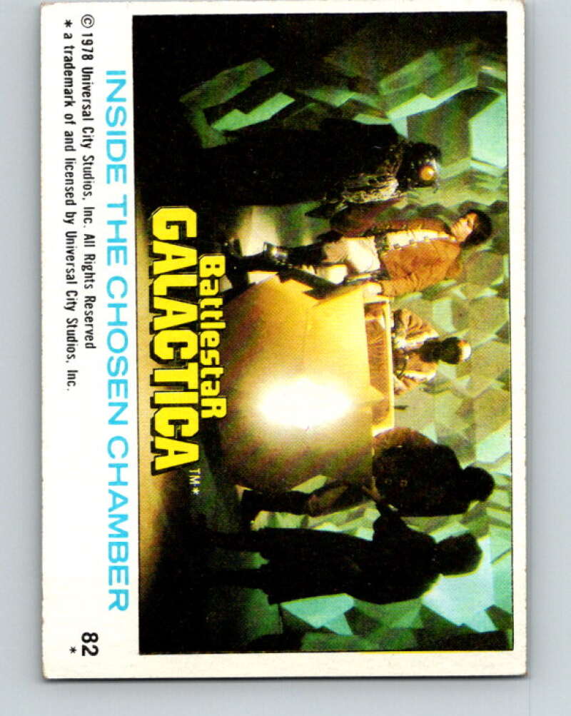 1978 Topps Battlestar Galactica #82 Inside the Chosen Chamber V35367