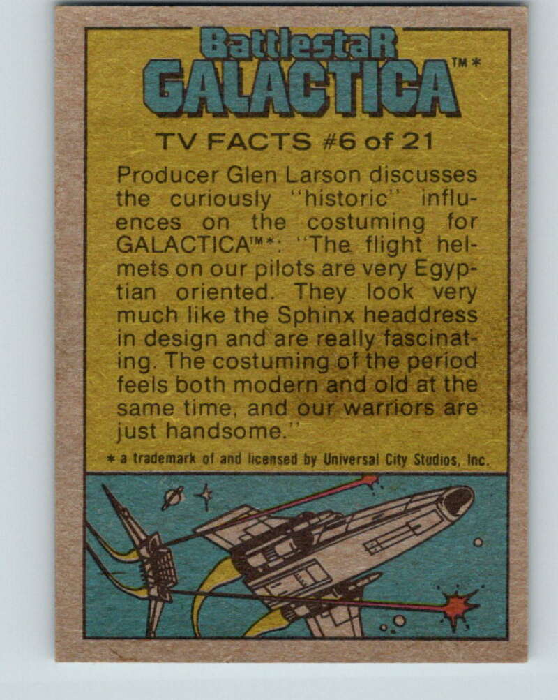 1978 Topps Battlestar Galactica #94 Don't Mess with Starbuck! V35393