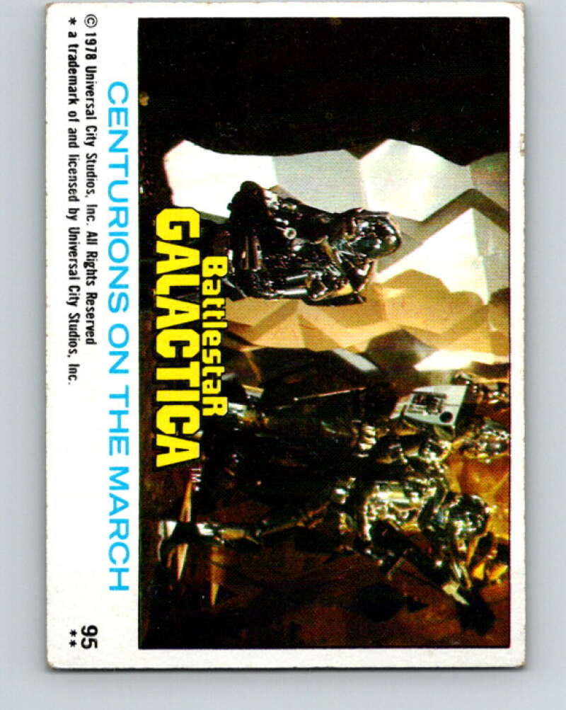 1978 Topps Battlestar Galactica #95 Centurions on the March V35394