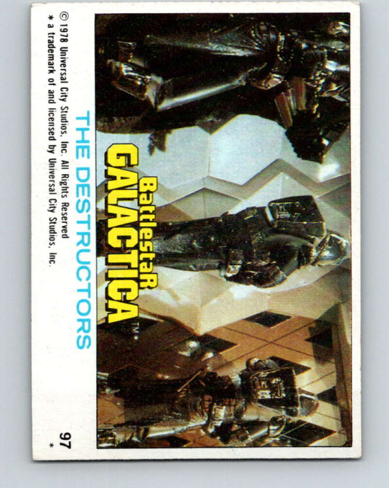 1978 Topps Battlestar Galactica #97 The Destructors V35396