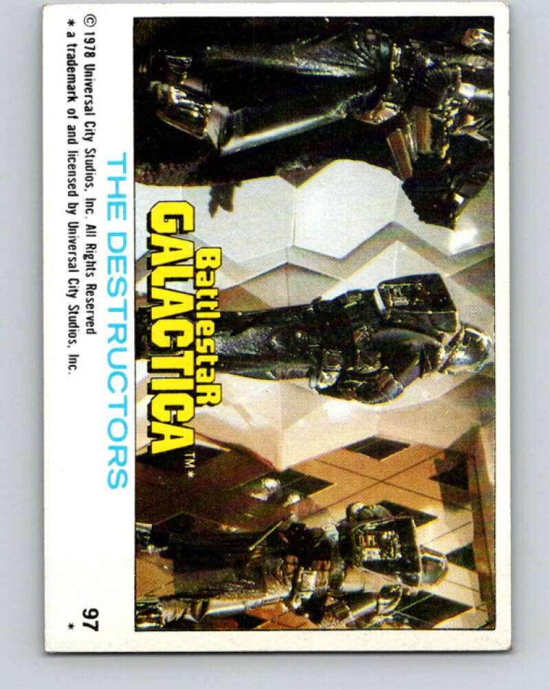 1978 Topps Battlestar Galactica #97 The Destructors V35397