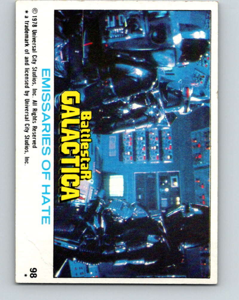 1978 Topps Battlestar Galactica #98 Emissaries of Hate V35399