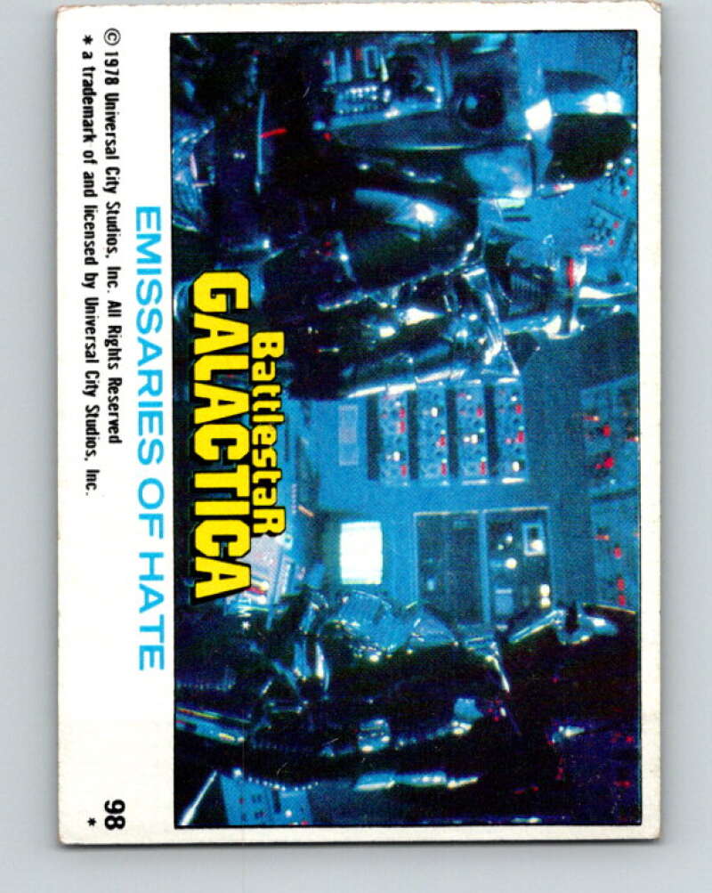 1978 Topps Battlestar Galactica #98 Emissaries of Hate V35401